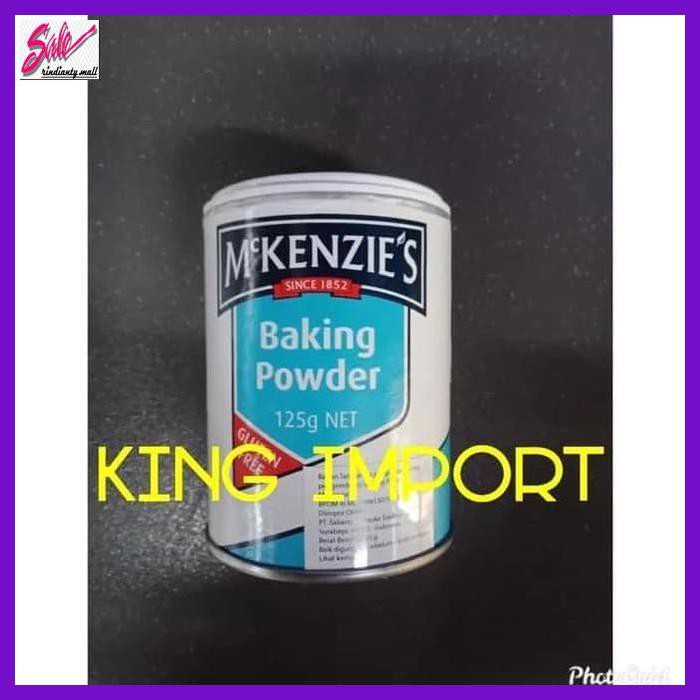 

DERPOWBAKING- MCKENZIE'S MCKENZIES BAKING POWDER 125GRAM -ASLIII.