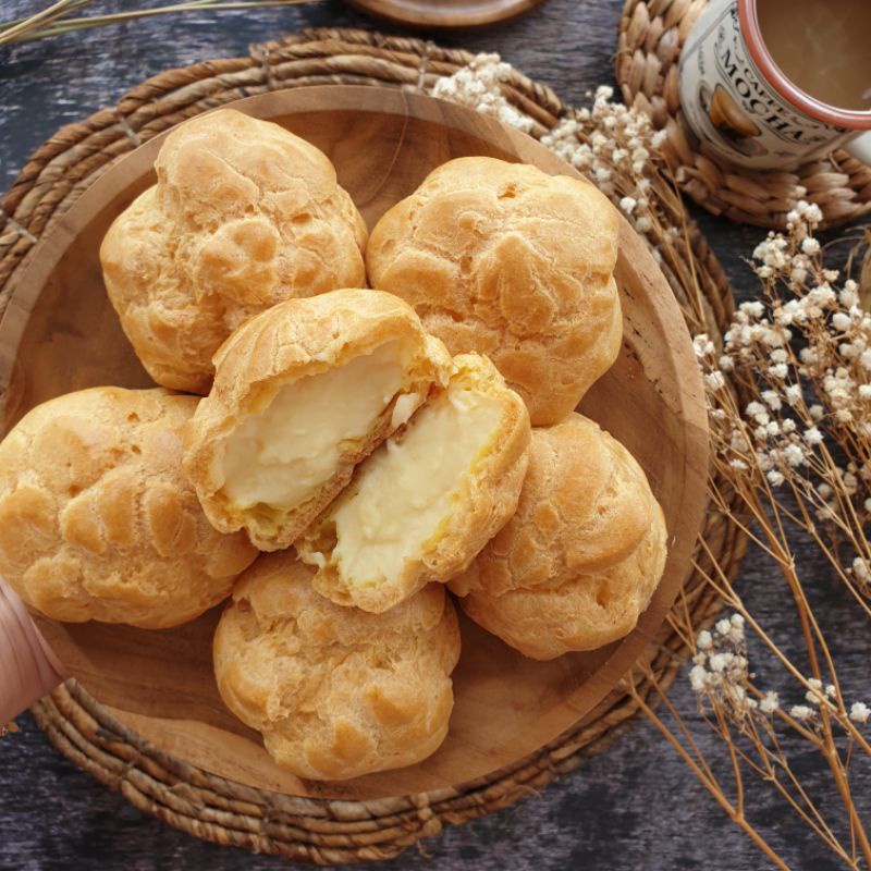 

Kue Soes/sus/kue soes vanilla/choux