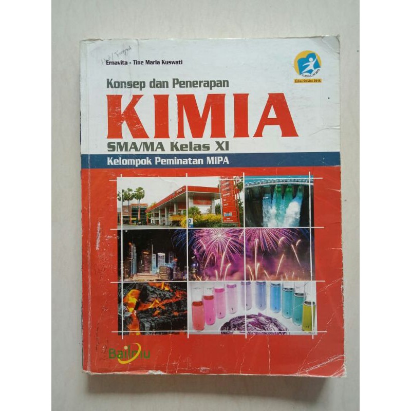 Buku kimia kelas 11 bailmu