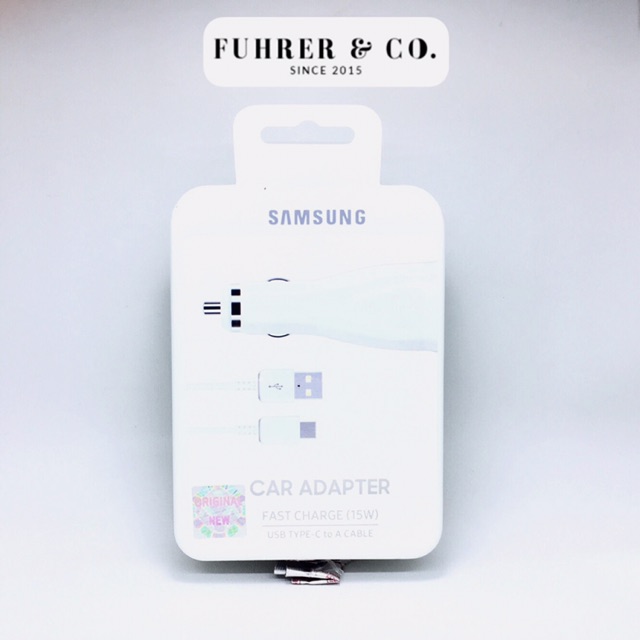 Car Charger Mobil Samsung Galaxy S8 S9 Note 8 Note 9 Fast Charging Usb Micro C Original