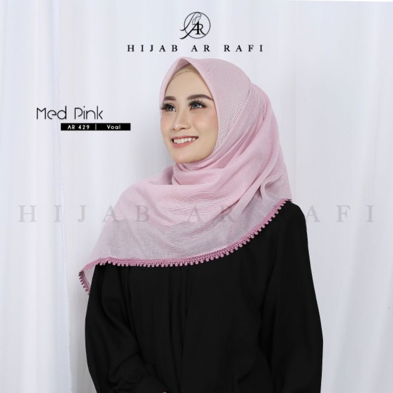 HIJAB CANTIK SEGI EMPAT ARRAFI AR 429//AR 432//AR 434