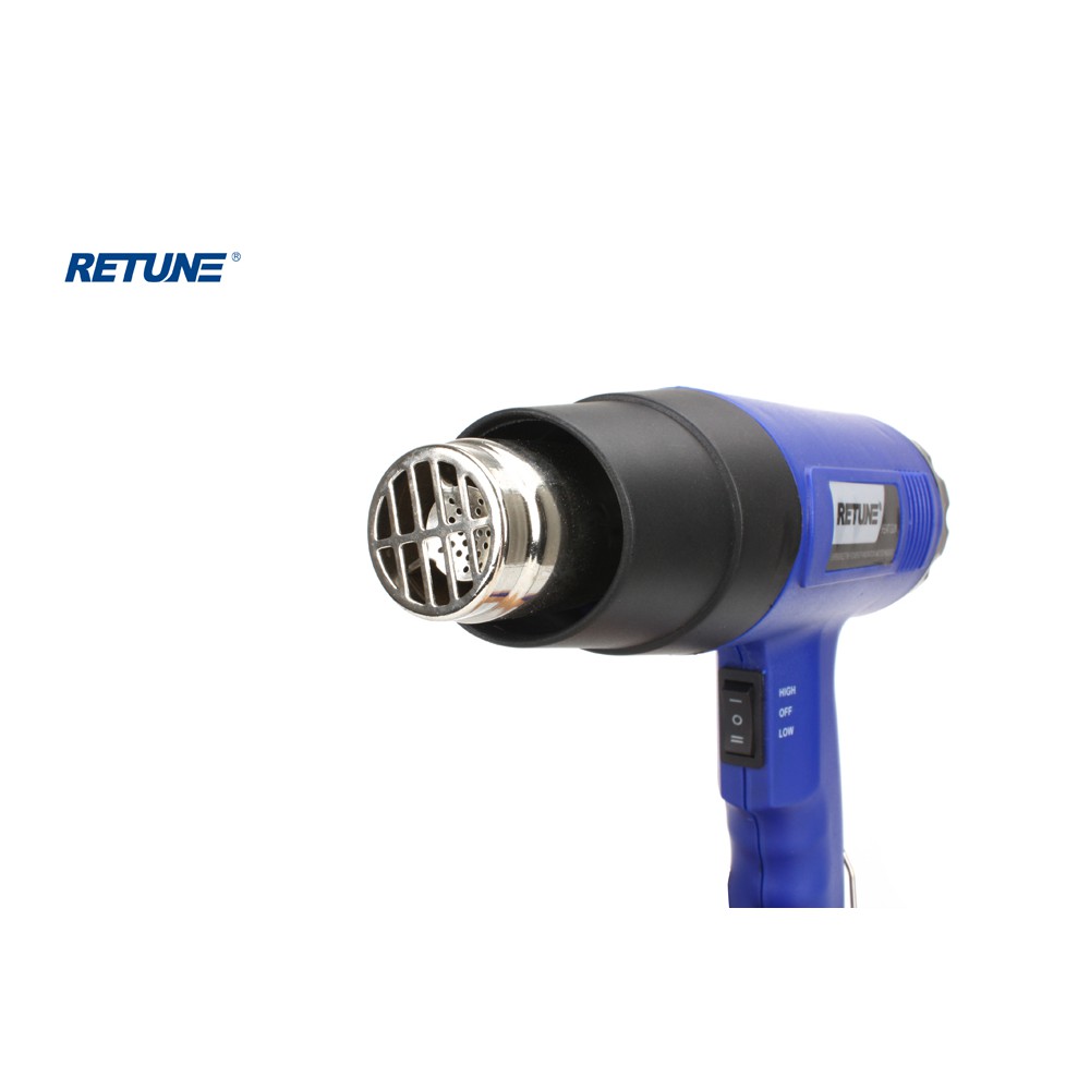 Hot Air Gun 1800W Retune Rt-883 Original / Heat Gun / Pistol Pemanas