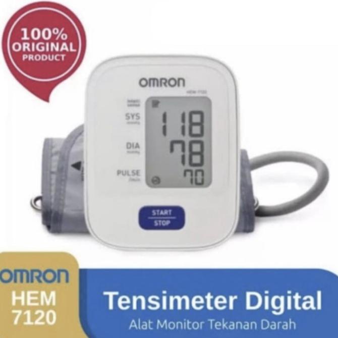 Omron Tensimeter Digital HEM 7120 / Alat Pengukur Tensi Darah