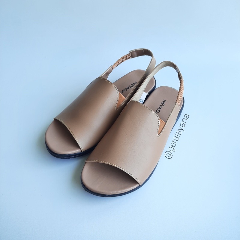 DISKON DAY! Sandal Wanita Nevada - Slop Let Nevada - Sandal Selop tali