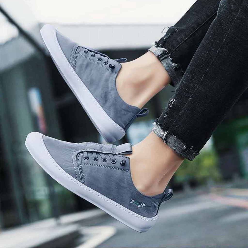 Sepatu Sneaker Pria Kasual - Sepatu Kets Pria Phoneex - Sepatu Sneaker Kasual Santai - sepatu slip on shoe tanpa tali - sepatu pria santai