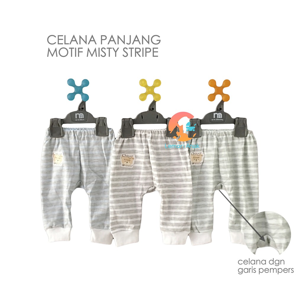 CHIYO Celana  Panjang  Bayi  Motif 0 3 Month Shopee  Indonesia