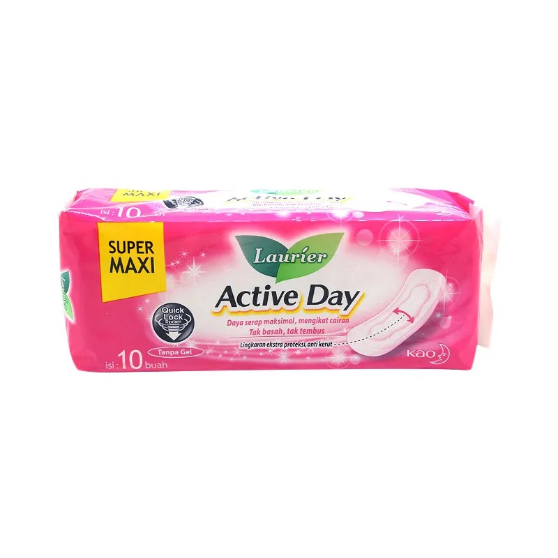 Laurier Active Day Super Maxi isi 10