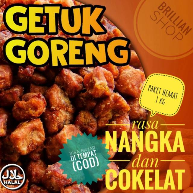 

Getuk Goreng Kombinasi Rasa Nangka dan Cokelat 1 Kg