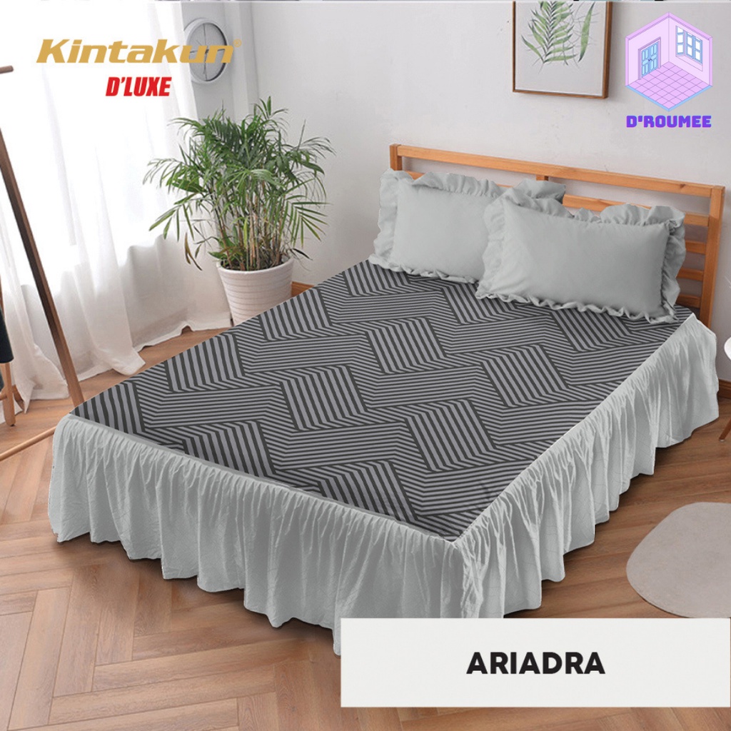 Sprei Rumbai Deluxe Kintakun Ariadra Ukuran 180X200 King Seprei Rumbai Seprai