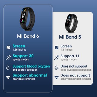 Jual Xiaomi Mi Smart Band 6 AMOLED Original Blood Oxygen Monitor Global