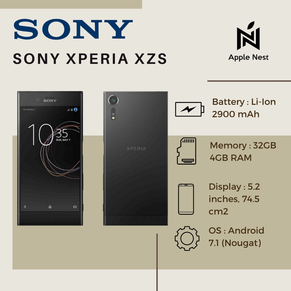 Sony Xperia XZs Second Hand