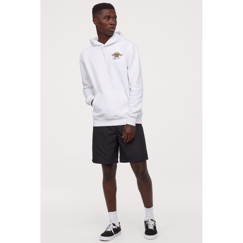 Hoodie H&M Spongebob White