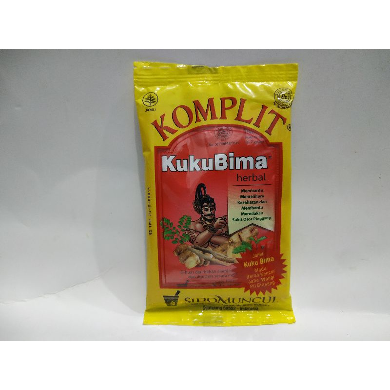 Jamu Kuku Bima Komplit