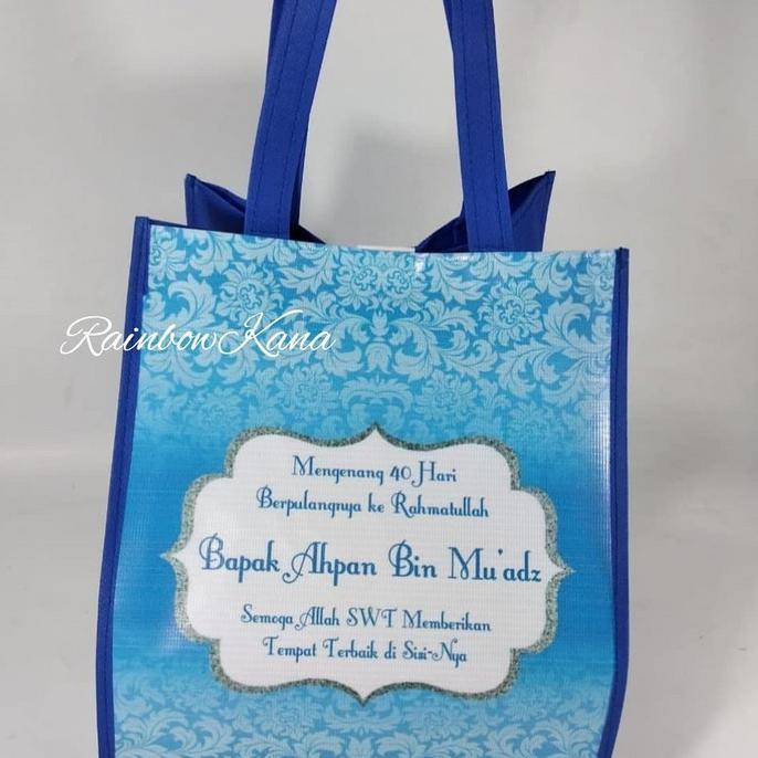 

Silahkan Order Tas Lebaran Eid Idul Fitri Goodie Bag Natal Tas Berkat Gambar 2 Sisi