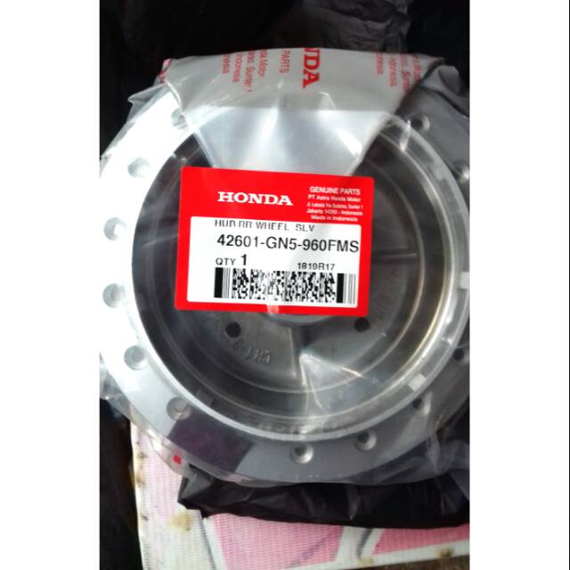 Tromol belakang asli honda grand/supra x