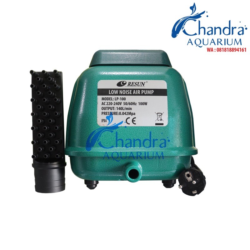 RESUN AIR PUMP LP-100 ( Pompa Udara / Aerator )
