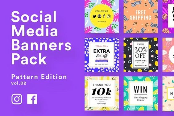 Social Media Banner Templates