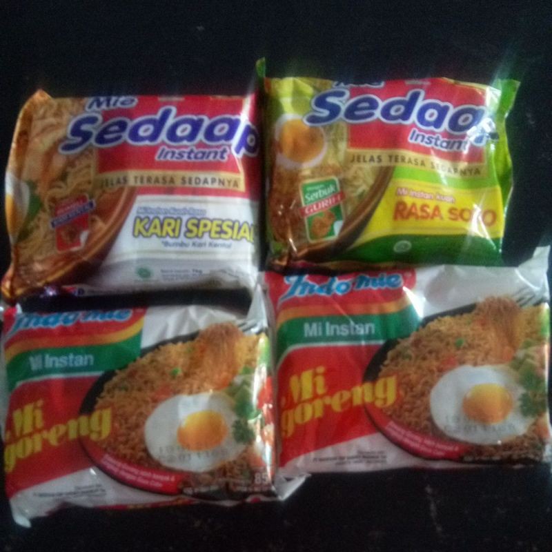 

mi sedap & indomie