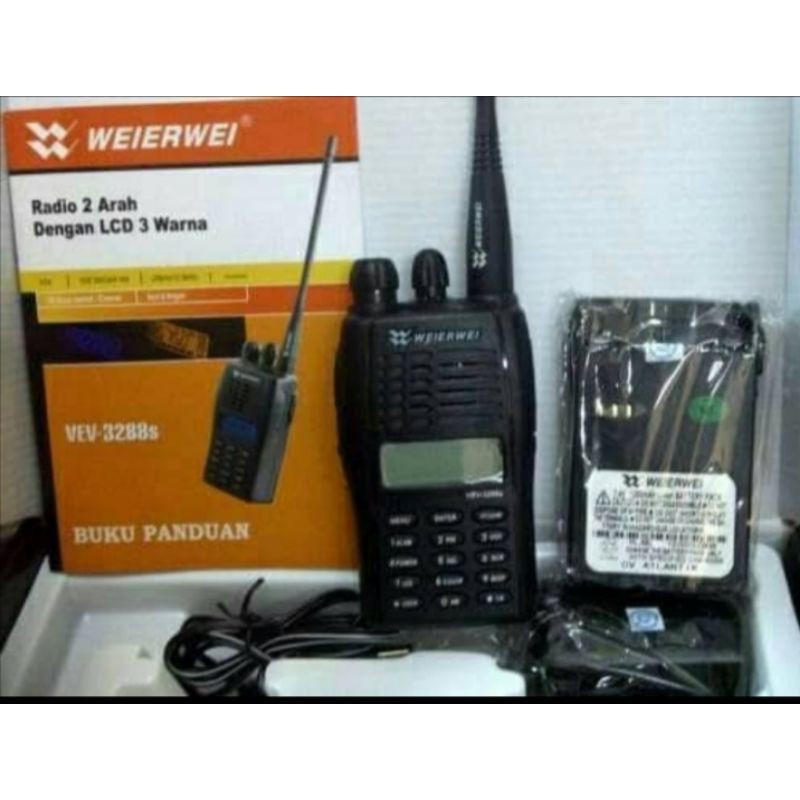 Ht weierwei 3288s vhf original garansi 1 tahun