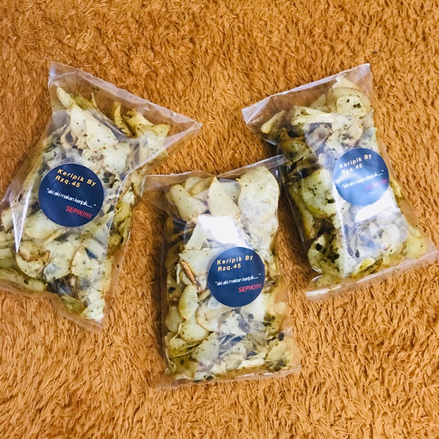 

Keripik padang cabai hijau