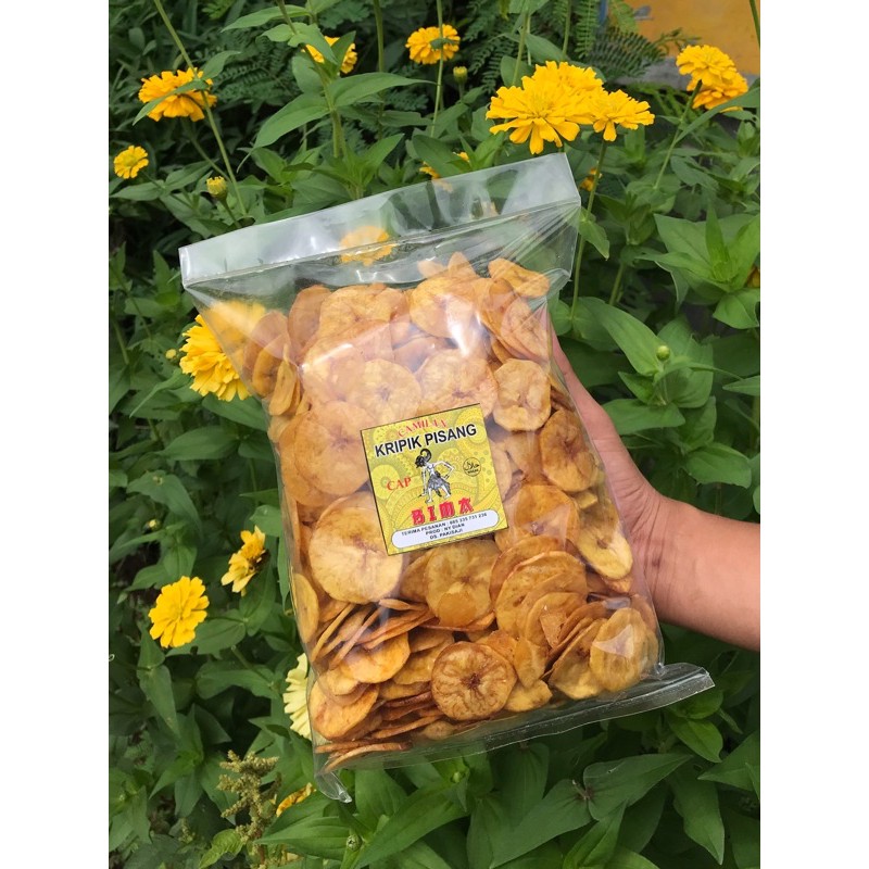 

KERIPIK PISANG MANIS 500 GRAM [FREE DUS+BUBLE WRAP]