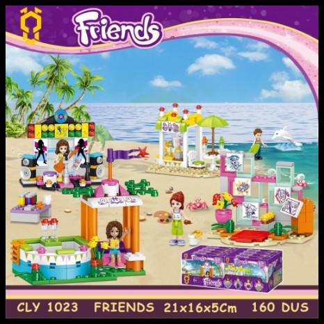 Lego Friends Mainan Anak Perempuan Rumah Rumahan Balok Susun Playgroun