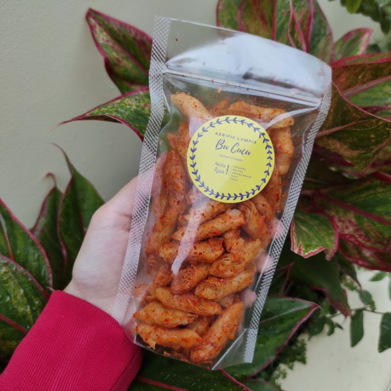 

Keripik Lumpia Aneka Rasa (100gr) by Bu Cucu