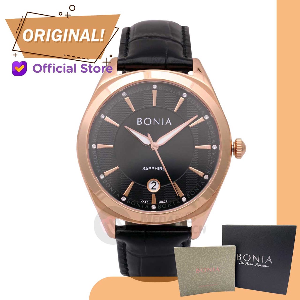 Jam Tangan Pria Analog Bonia B10622-1532 Original Garansi Resmi