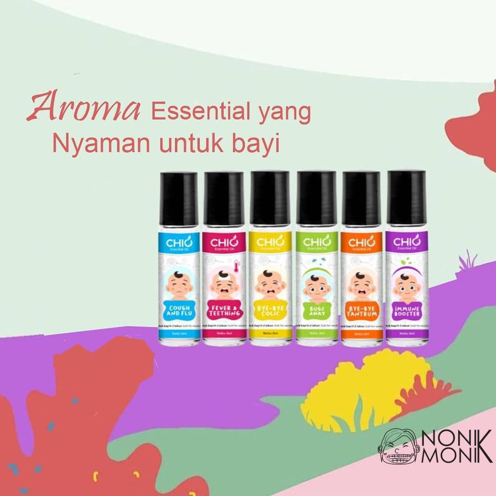 NonikMonik CESSA COUGH AND FLU BABY 02TAHUN CHIO CHIO ESSENTIALS BABY OIL CESA BIRU MINYAK BAYI CHIO