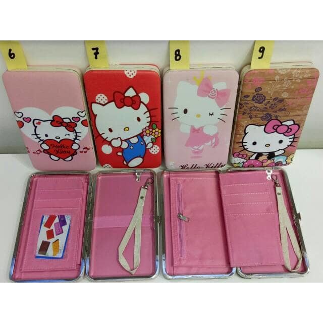 Dompet Handphone Android/Serial Hello kitty import/korea style/clutch