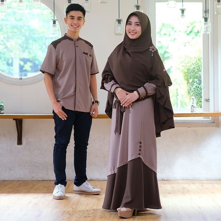 {TERBARU SABELA DRESS COUPLE} DRESS KEKINIAN / BAJU COUPLE / GAMIS KOKO LEBARAN