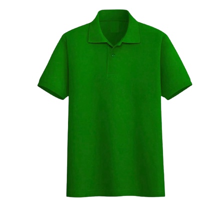 Kaospolos - Polo Shirt Hijau Fuji Kerah Stripe | Kaos Kerah Pria Poloshirt Seragam Polos