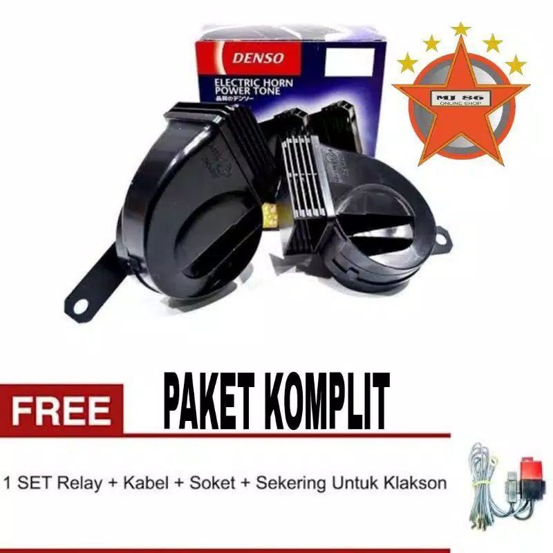 Klakson keong Denso/klakson Denso waterproof/klakson mobil /motor