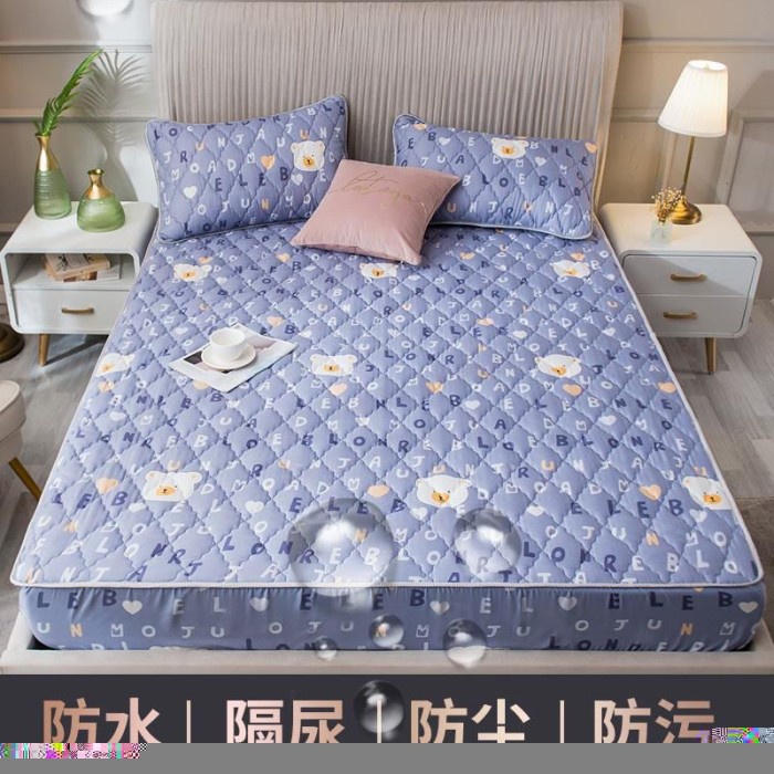 SPREI WATERPROOF PREMIUM MOTIF - MATTRAS PROTECTOR ANTI AIR WATERPROOF