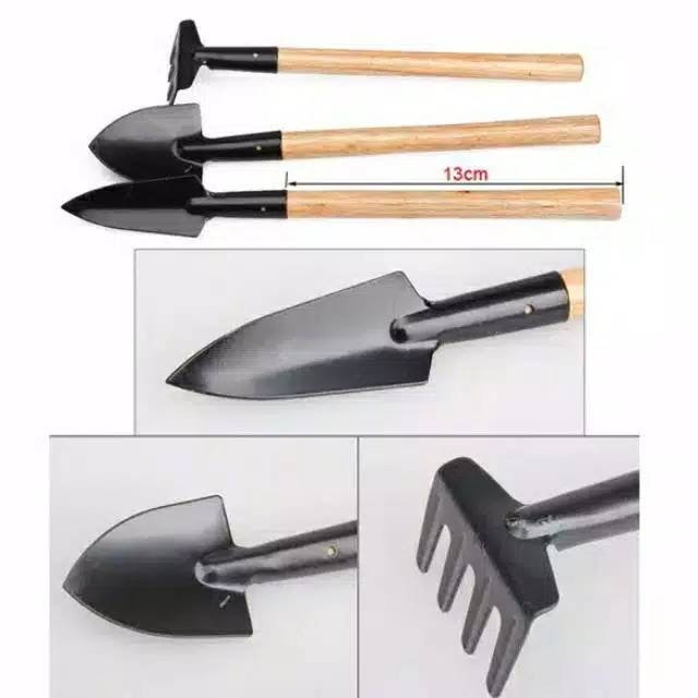 Sekop mini 3 in 1/Alat berkebun/ pantai Garden Tool / Alat Menanam Sekop Mini 3 Pcs Mini Gardening