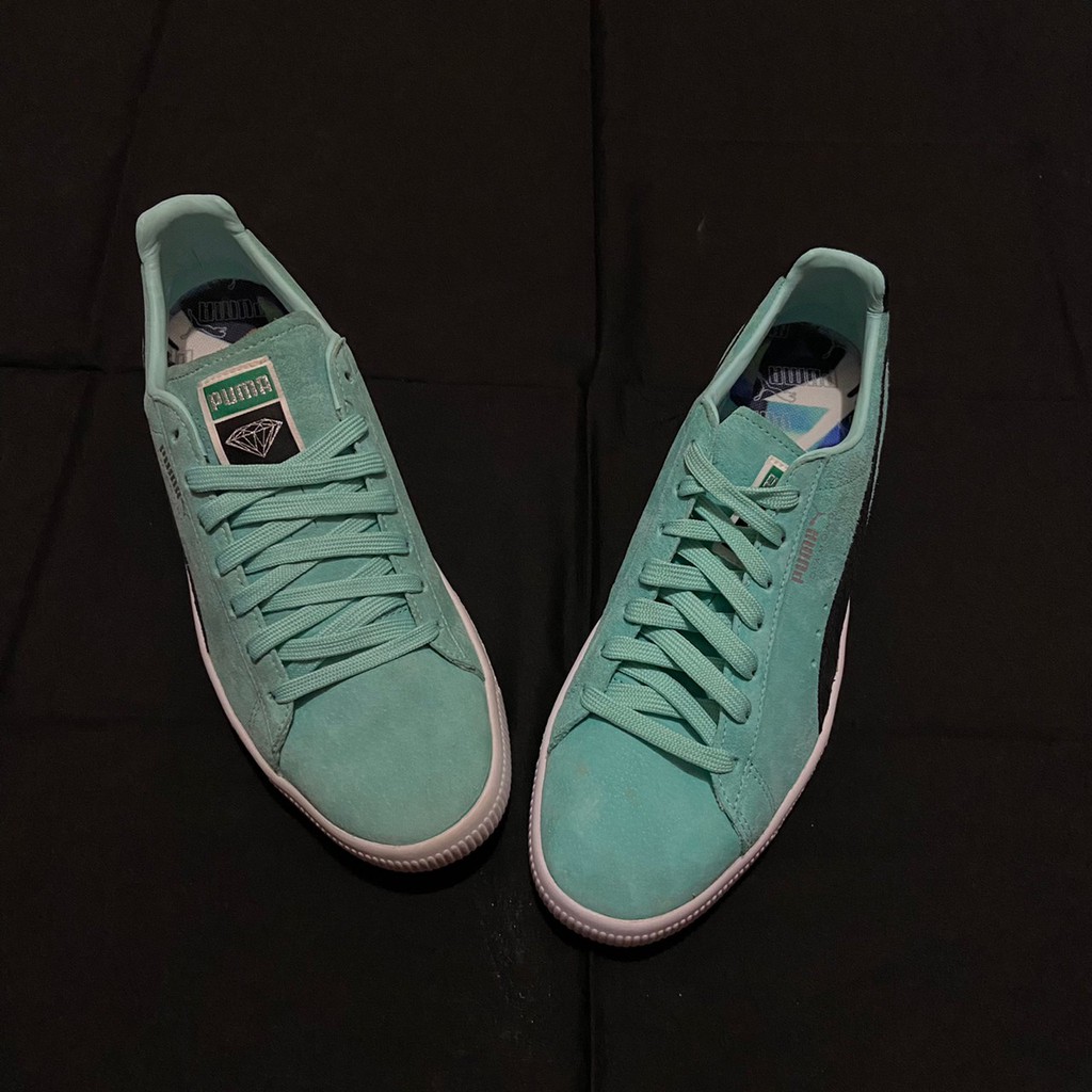 Endarfootwear - Puma Clyde Diamond Supply Aruba Blue