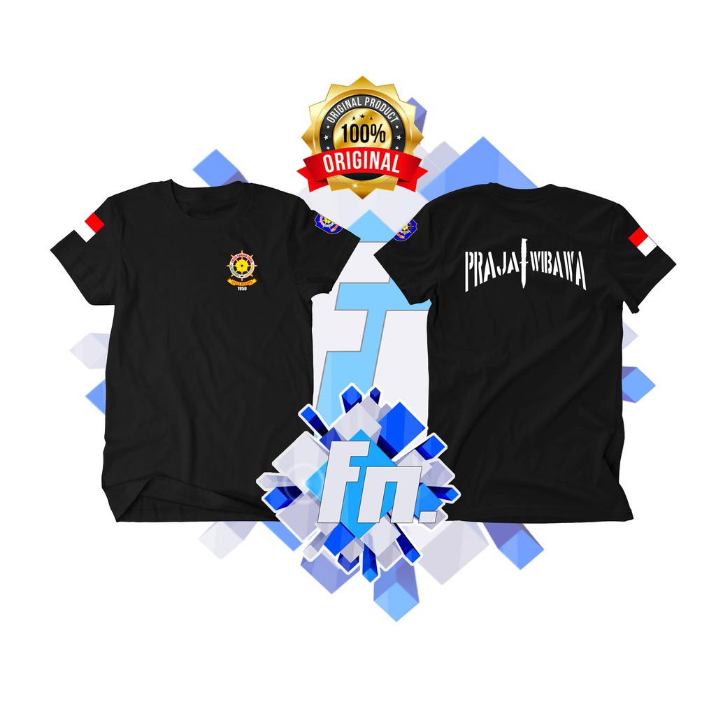 KAOS PENDEK SATPOL PP SATUAN POLISI PAMONG PRAJA WIBAWA