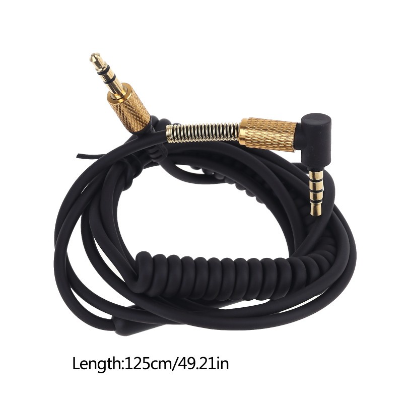 Cre Kabel Audio Pengganti 3.5mm Male Ke Male Untuk Headphone Marshall