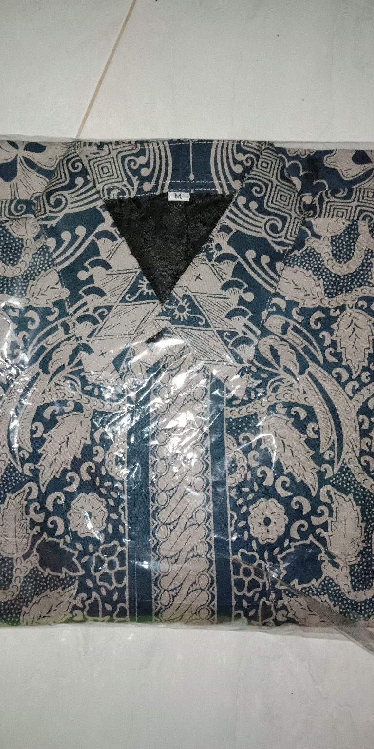 Batik Pria Byantara Size M-xxl Lengan Panjang Full Furing Batik Solo Katun Halus Sragenan Hq