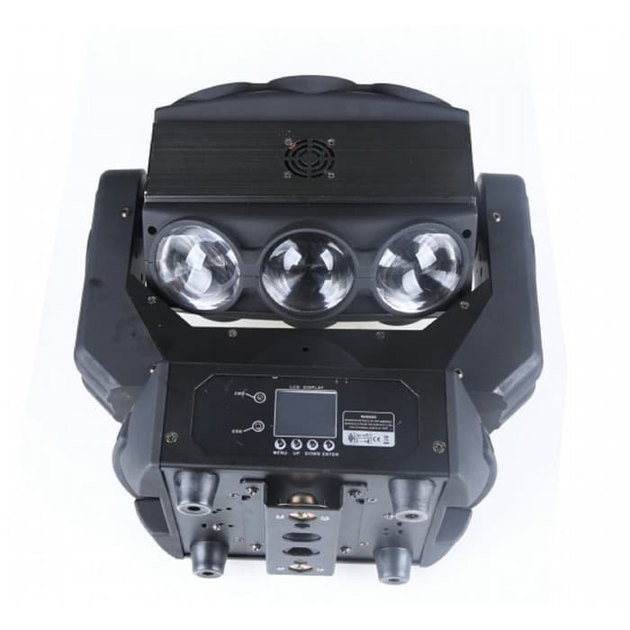 SPIDER LED MOVING BEAM GARANSI ORIGINAL NEW EFFECKNYA MENAWAN KUALITAS TERJAMIN
