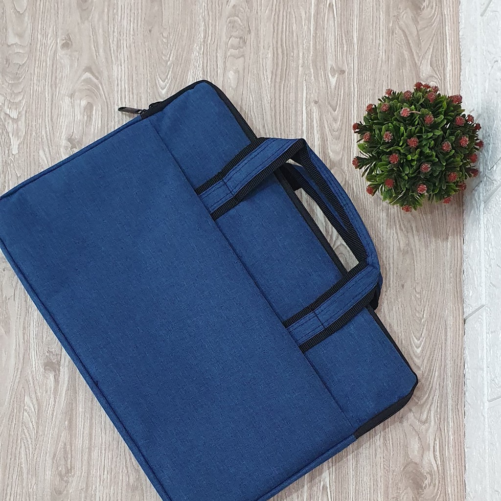 TAS LAPTOP NOTEBOOK MACBOOK 11.6 Inch - 15.6 Inch DENIM Untuk ACER/ASUS/APPLE/DELL/LENOVO/SAMSUNG/HP