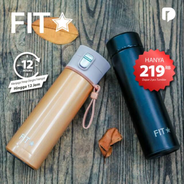 Tumbler tit+ panas/dingin