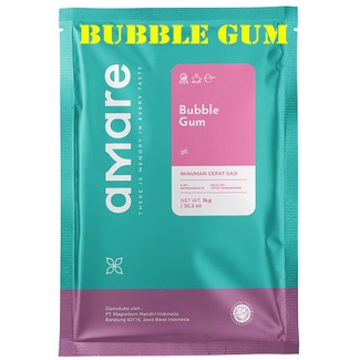 

AMARE POWDER DRINK RASA BUBBLE GUM 1KG