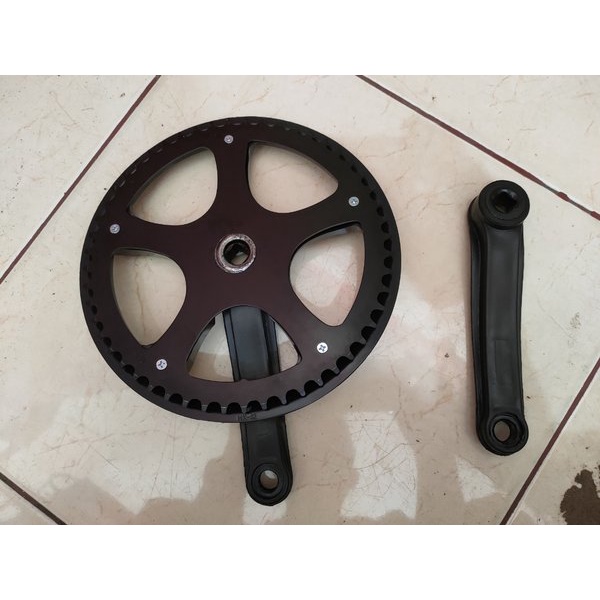 Termurah Crank Rotel Chainwheel Pacific Exotic 52T Sepeda Lipat Fixie Balap Mini Track Minion minitr