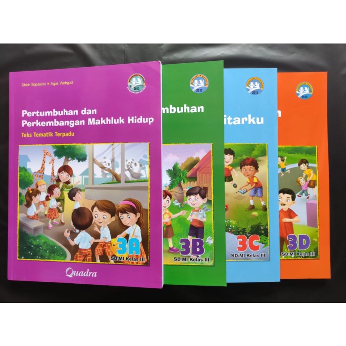 

❤BISA COD❤ PAKET Tematik Quadra SMT I Kelas 3