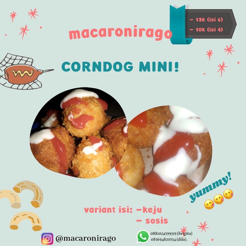 

Corndog Mini by Macaronirago
