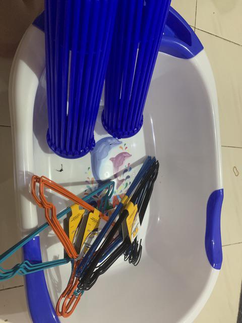 Jemuran Baju Bayi Folding Hanger 24 Sticks Lion Sta