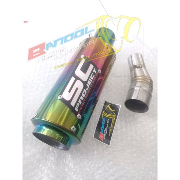 Knalpot Sc project short Ninja 250 fi