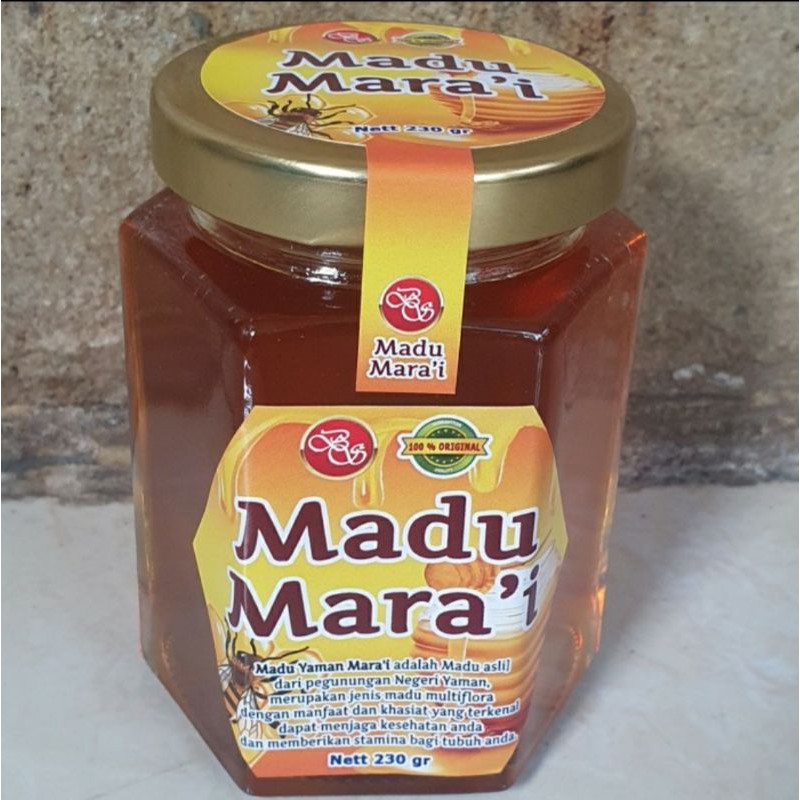 

madu marai 230 gr madu yaman asli