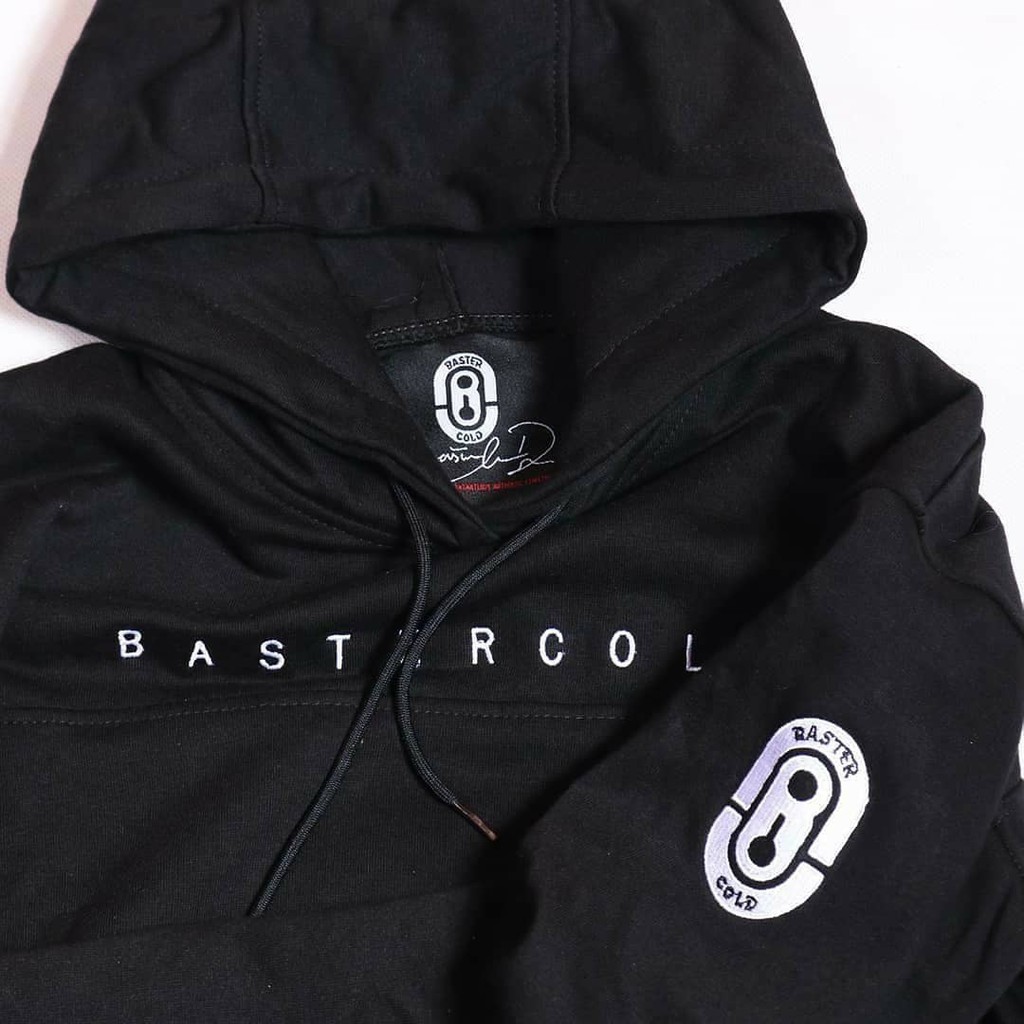 Jaket hoodie BASTER COLD MONOGRAM original distro Full lable &amp; tag